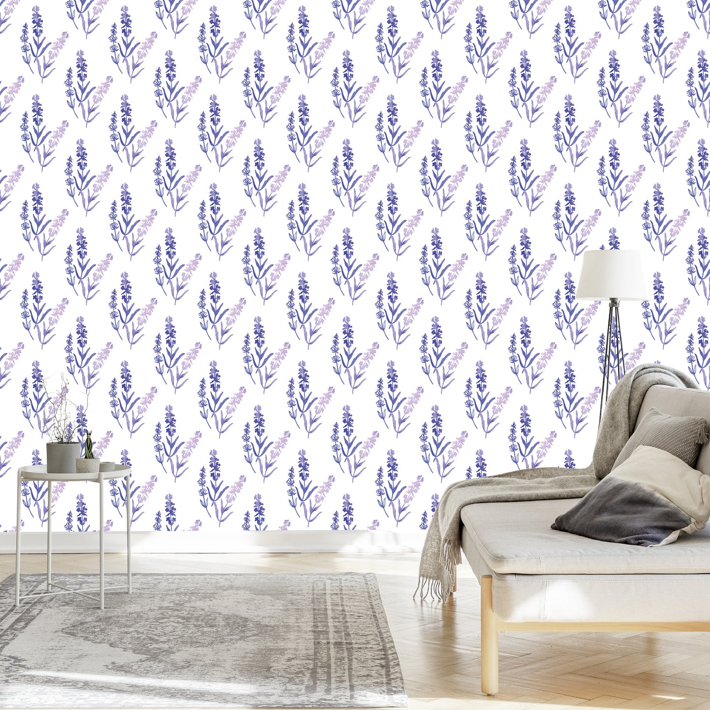 Wallpaper Lavender Design