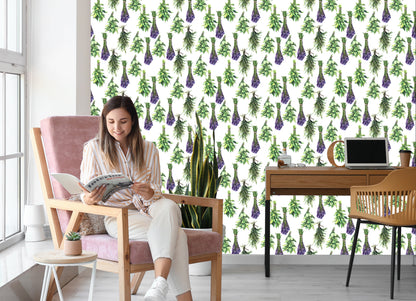 Wallpaper Bouquets Of Lavender Plants