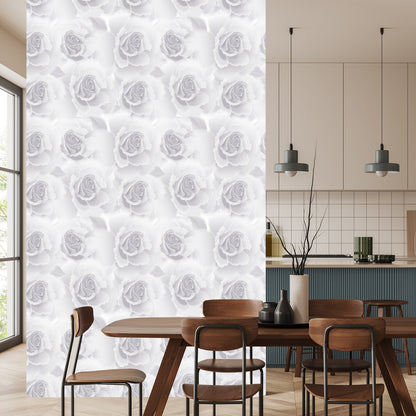 Wallpaper Gray Roses