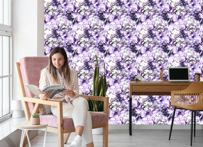 Wallpaper Colorful Peonies