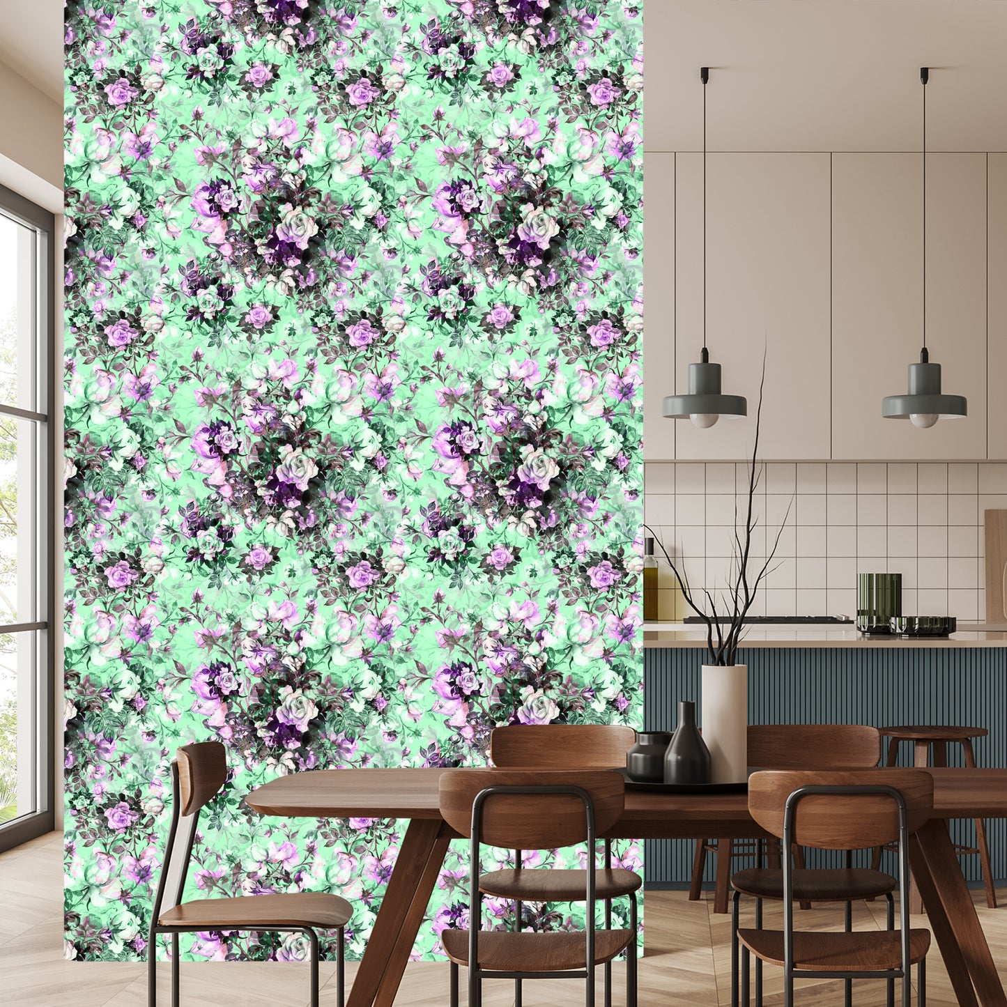 Wallpaper Various Flowers