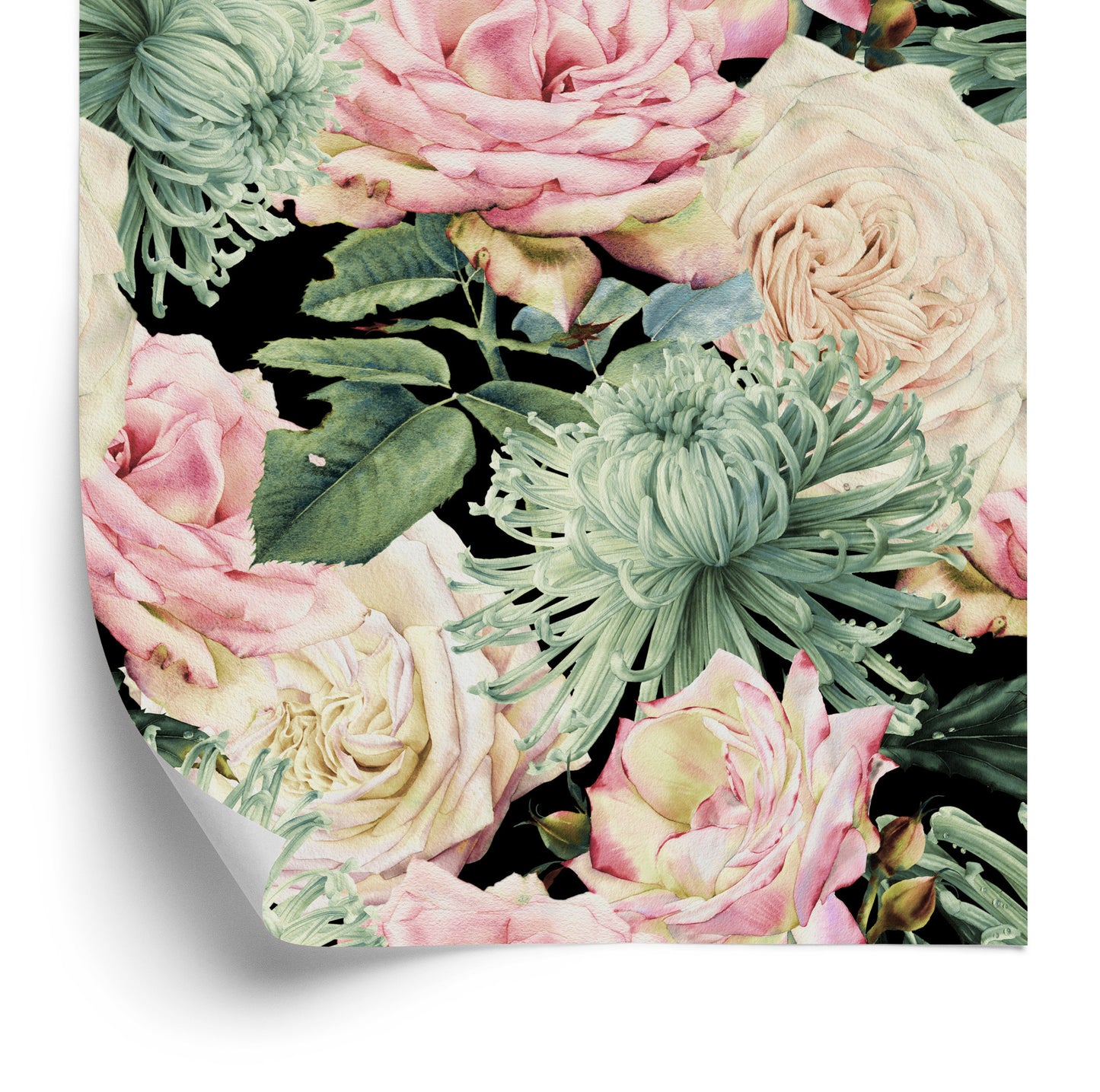 Wallpaper Natural Roses