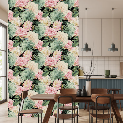Wallpaper Natural Roses