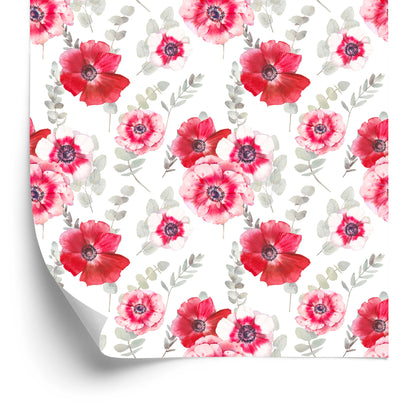 Wallpaper Flowers With Eucalyptus