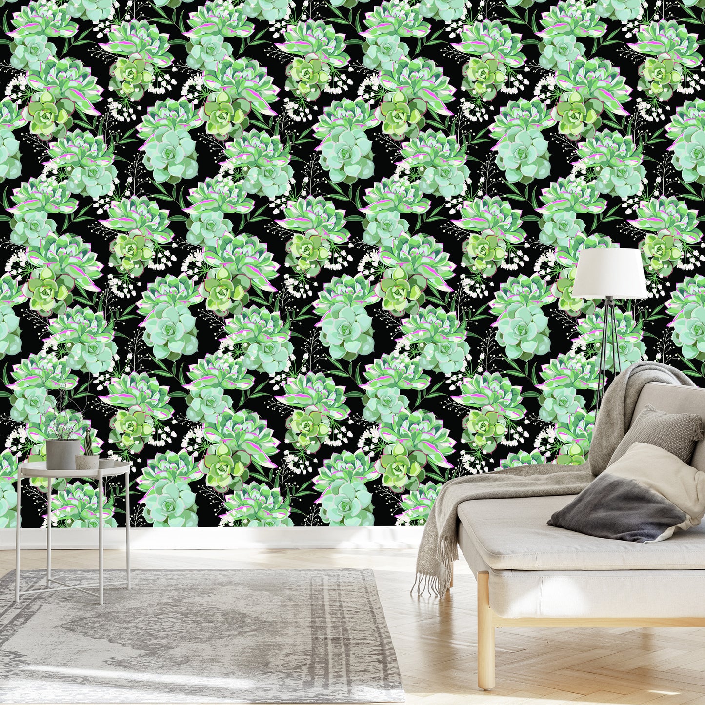 Wallpaper Flowers With Cacti