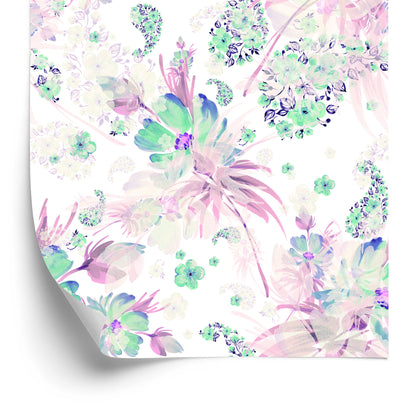 Wallpaper Flowers, Plants, Pastel Leaves