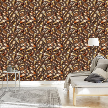 Wallpaper Chocolate Sweets