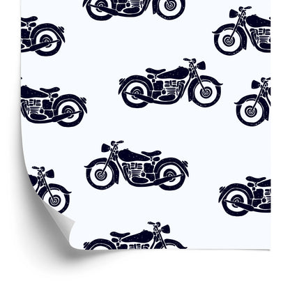 Wallpaper Black And White Vintage Motorcycles
