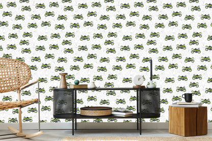 Wallpaper Modern Motorcycles With Patterns