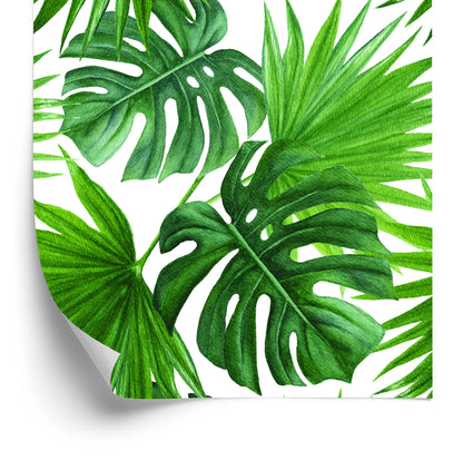 Wallpaper Green Leaves