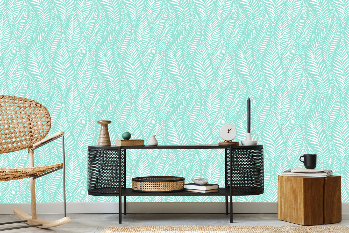 Wallpaper Delicate Leaves