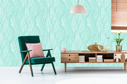 Wallpaper Delicate Leaves