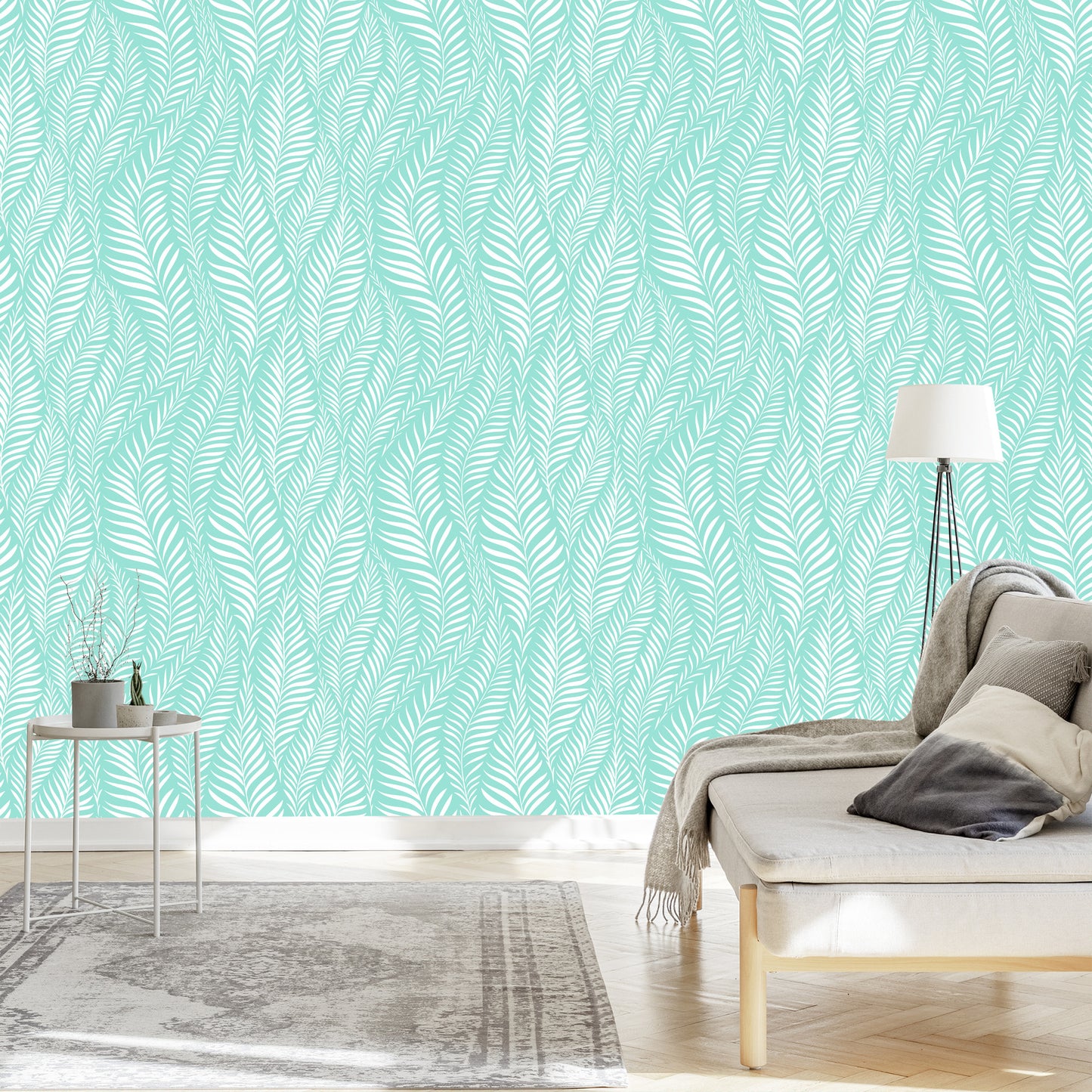 Wallpaper Delicate Leaves