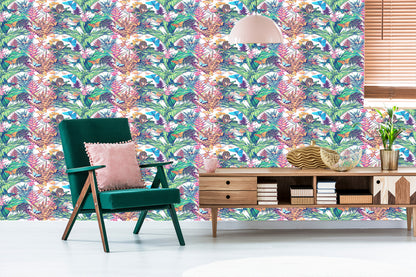 Wallpaper Tropical Plants And Insects