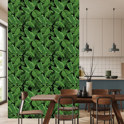 Wallpaper Tropical Leaves
