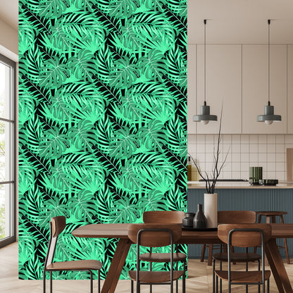 Wallpaper Fashionable Leaves