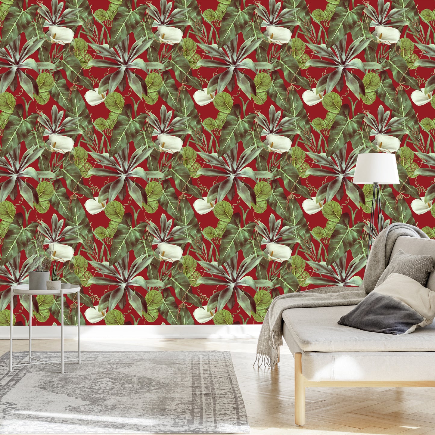 Wallpaper Exotic Leaves