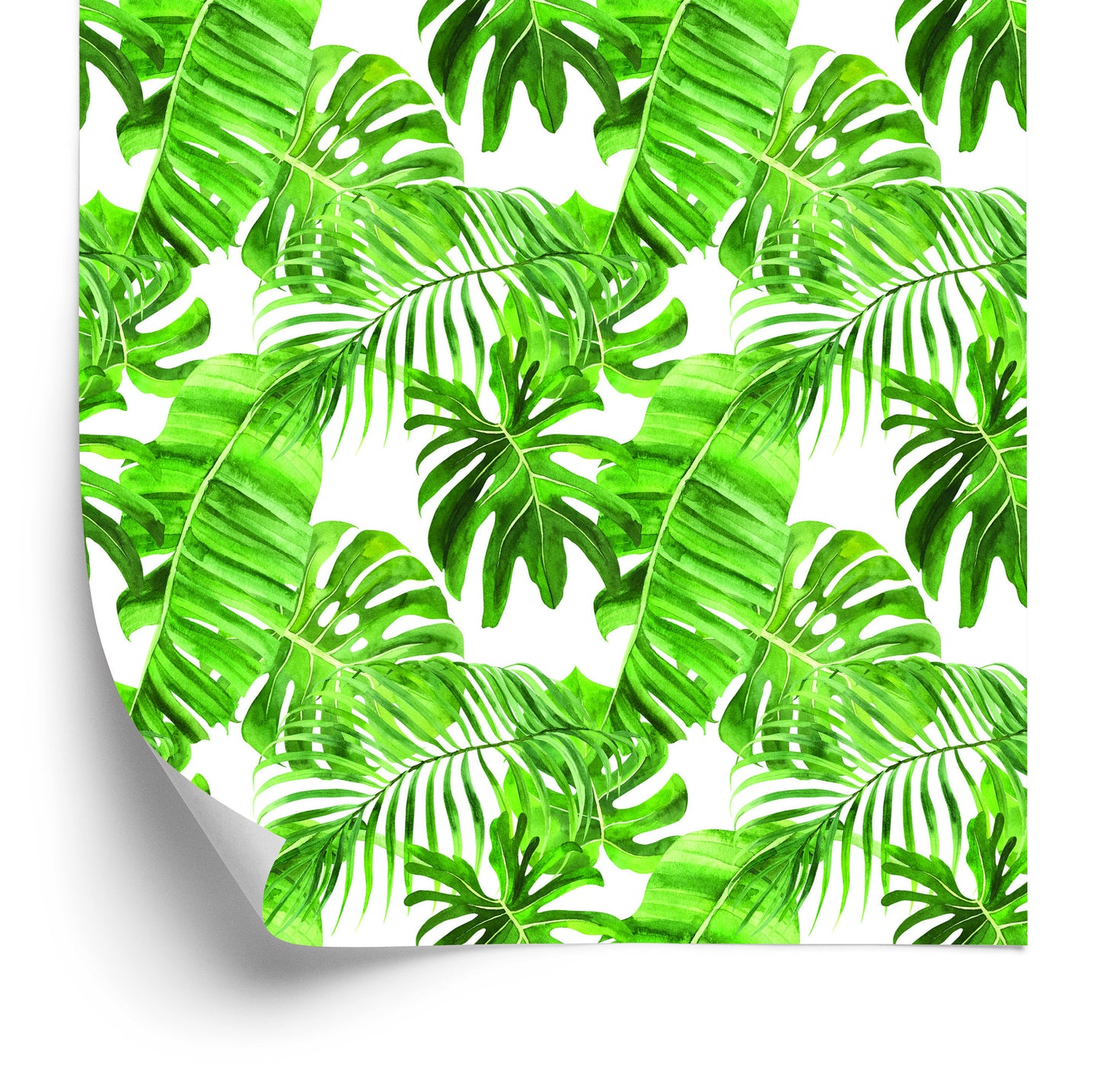 Wallpaper Green Leaves