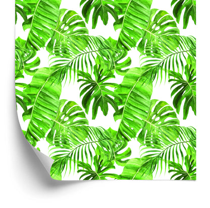 Wallpaper Green Leaves
