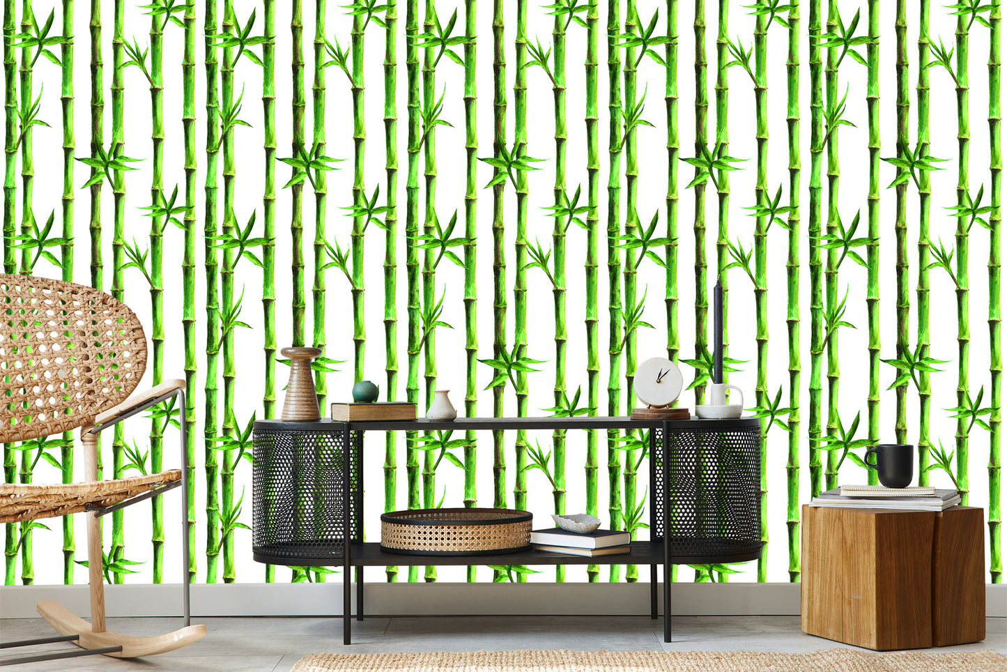 Wallpaper Bamboo Forest