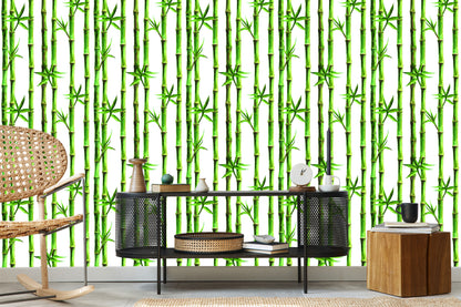 Wallpaper Bamboo Forest