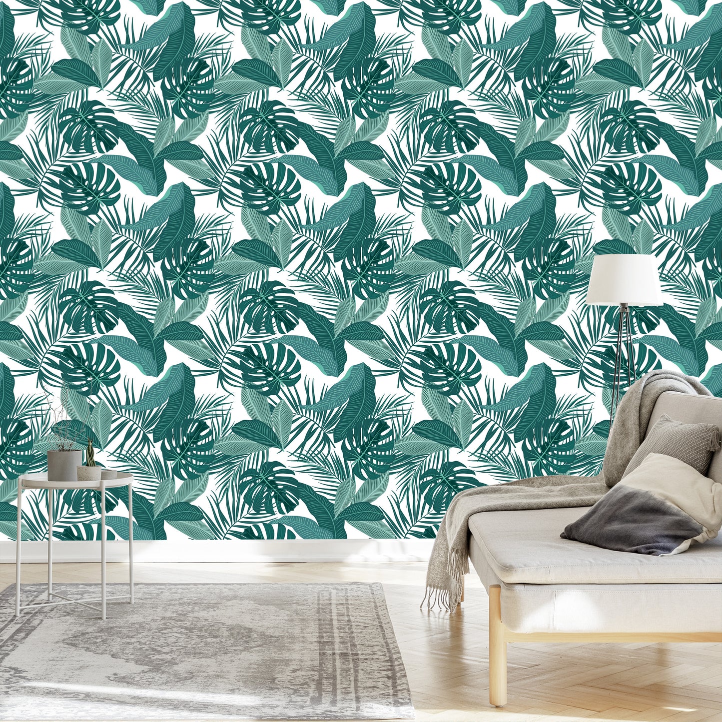 Wallpaper Leaves In Dark Colors