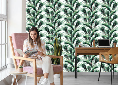 Wallpaper Palm Leaves