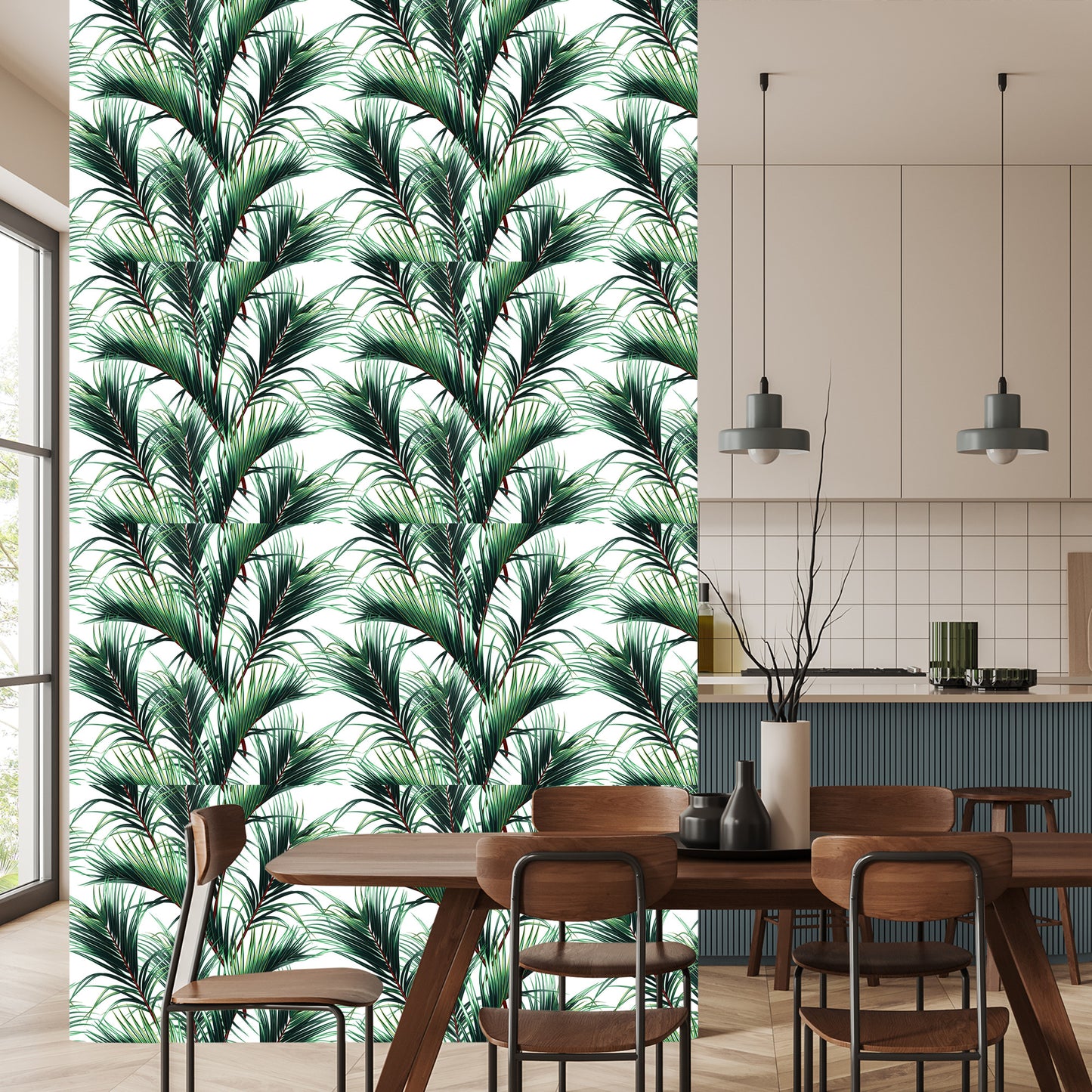 Wallpaper Palm Leaves