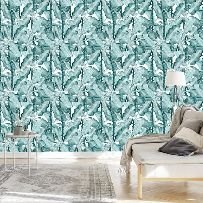 Wallpaper Exotic Leaves