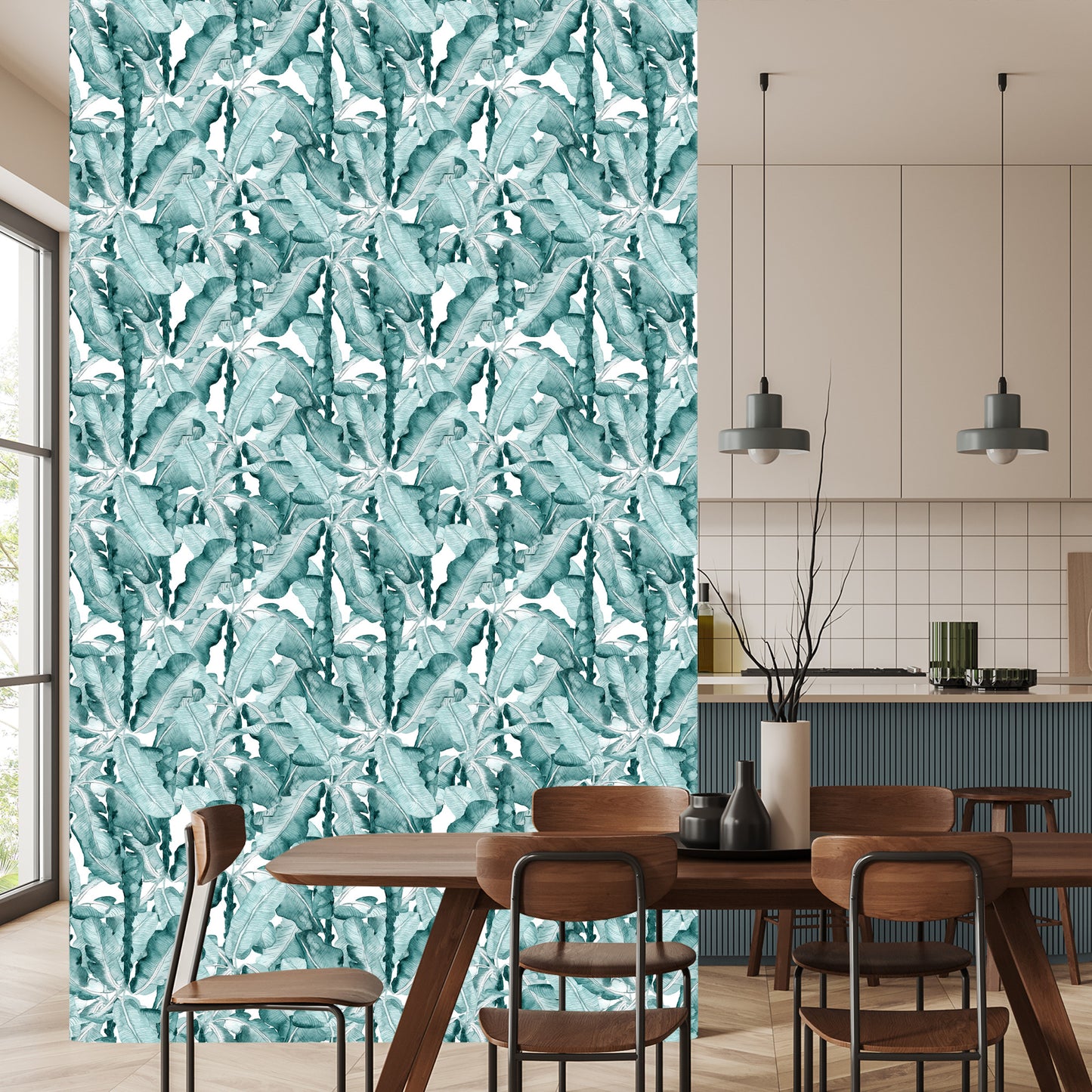 Wallpaper Exotic Leaves