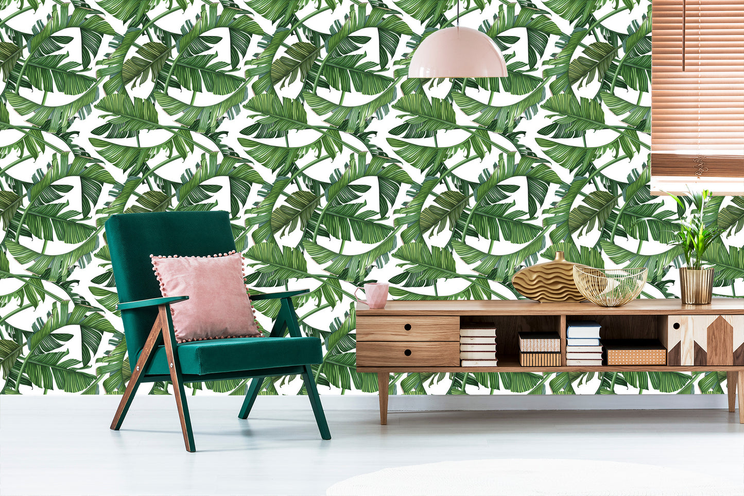 Wallpaper Beautiful Exotic Leaves
