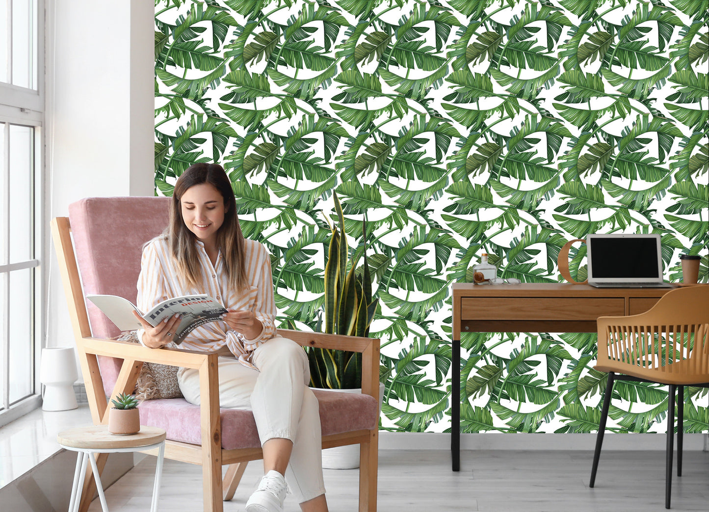 Wallpaper Beautiful Exotic Leaves