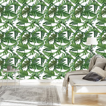 Wallpaper Beautiful Exotic Leaves