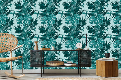 Wallpaper Hummingbirds And Leaves