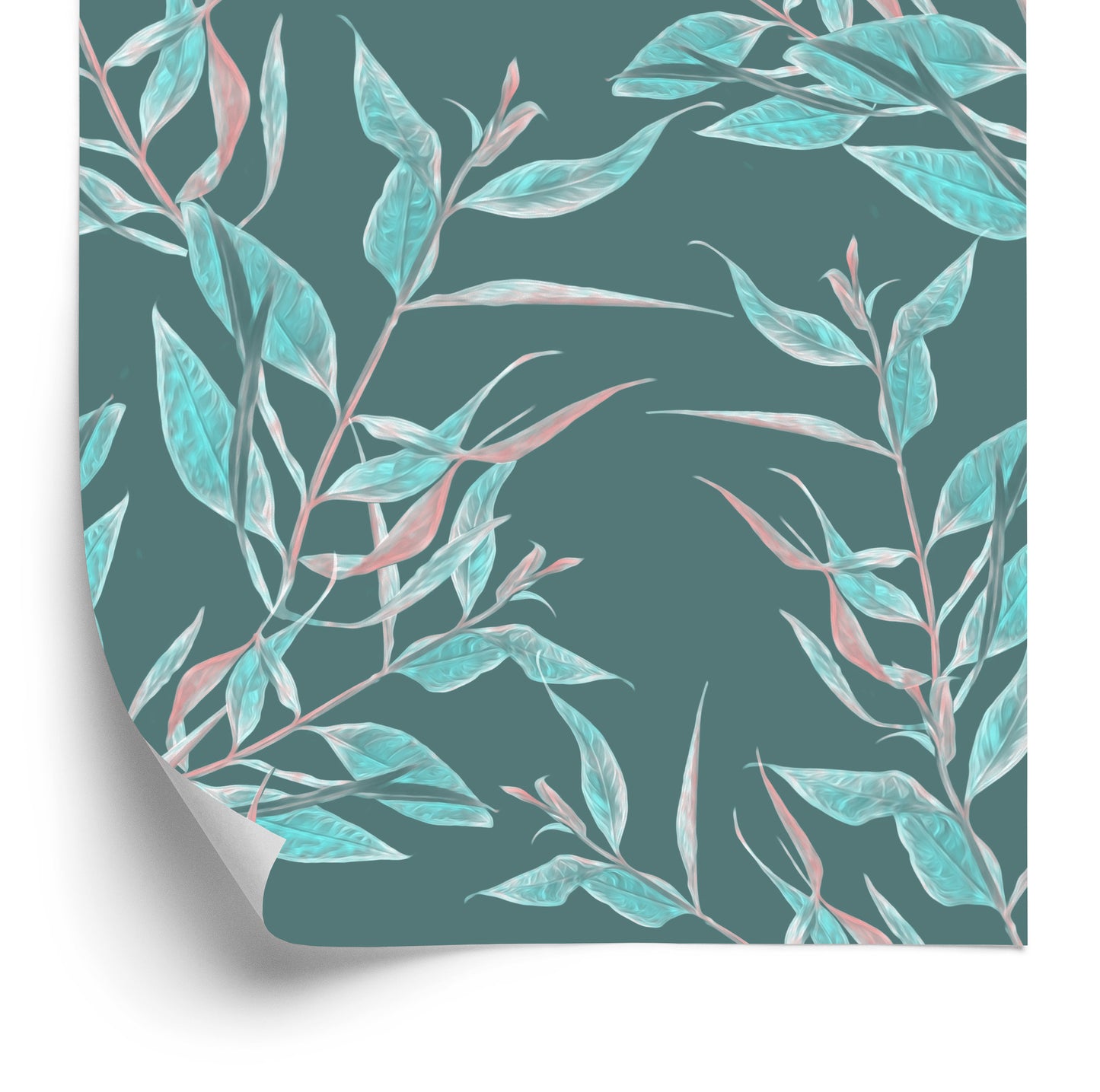 Wallpaper Colorful Leaves