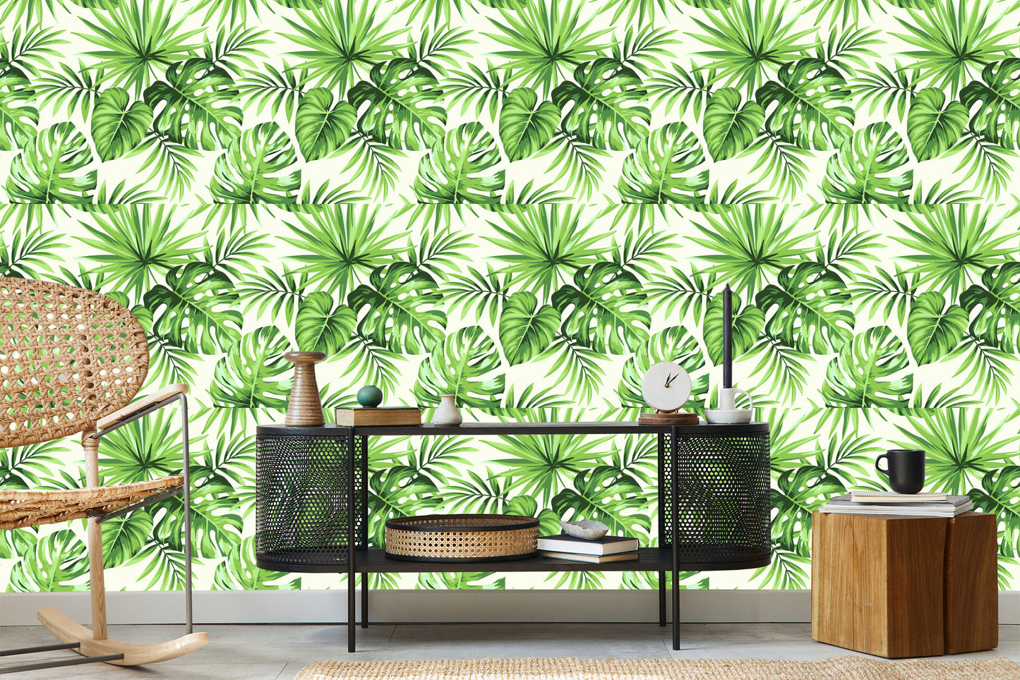 Wallpaper Exotic Leaves