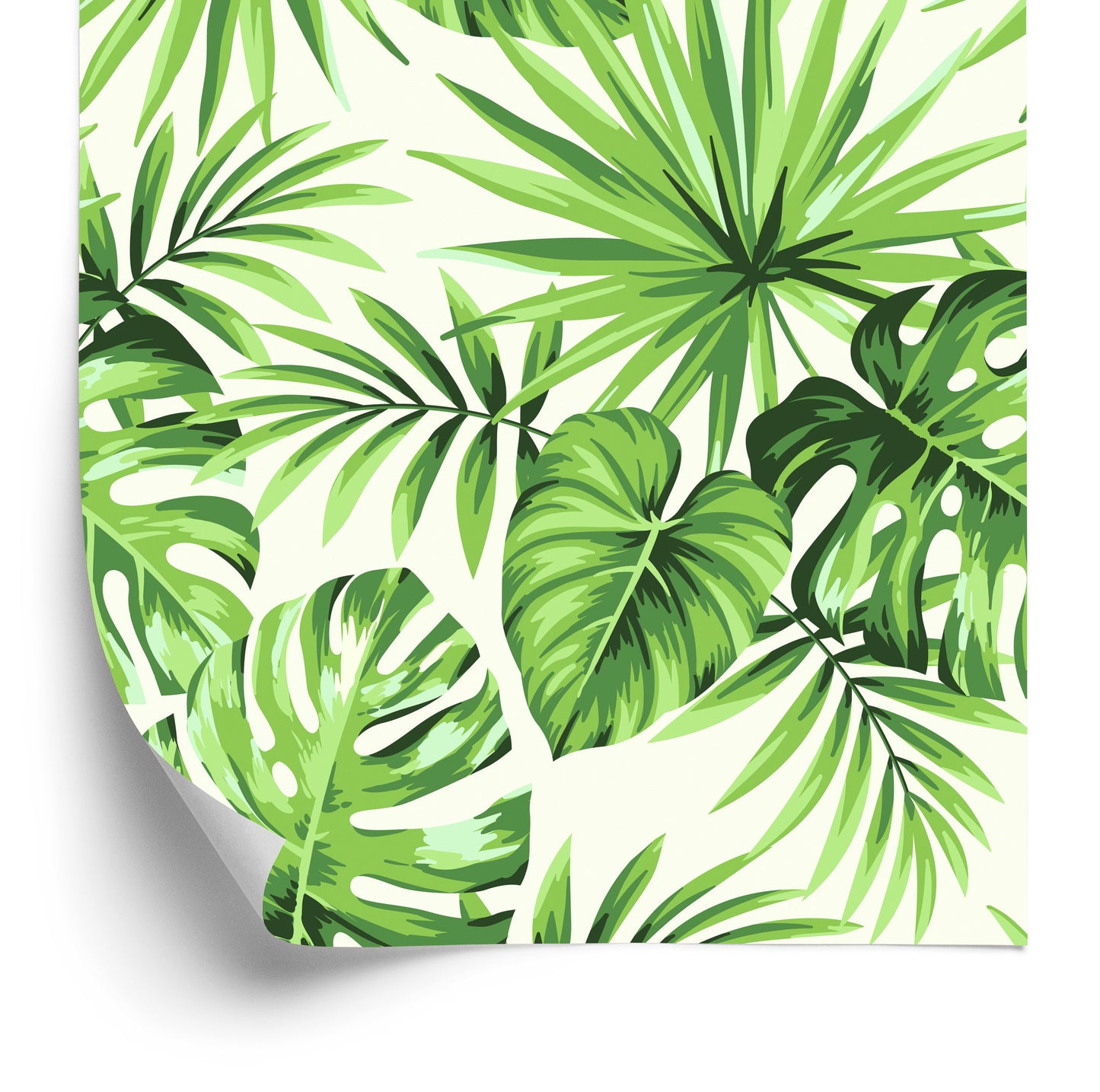 Wallpaper Exotic Leaves