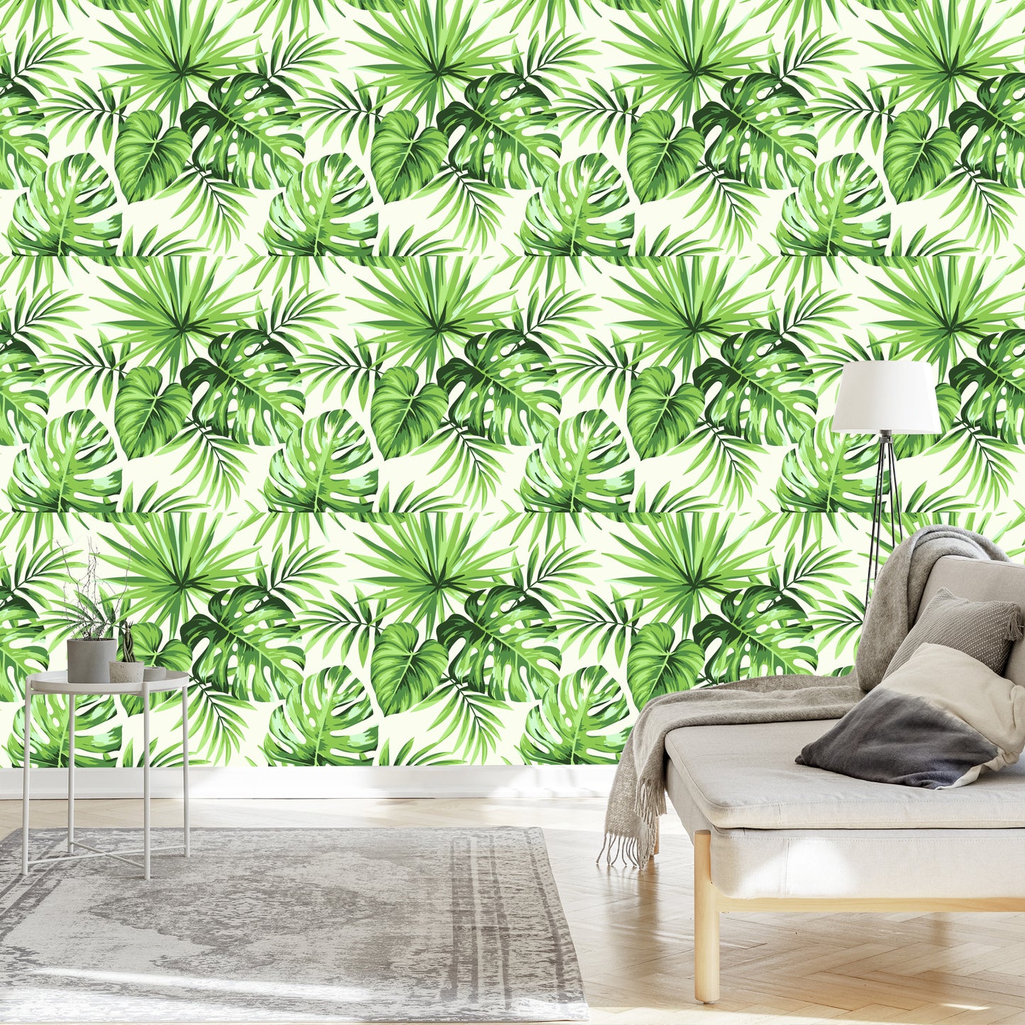 Wallpaper Exotic Leaves