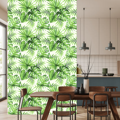 Wallpaper Exotic Leaves