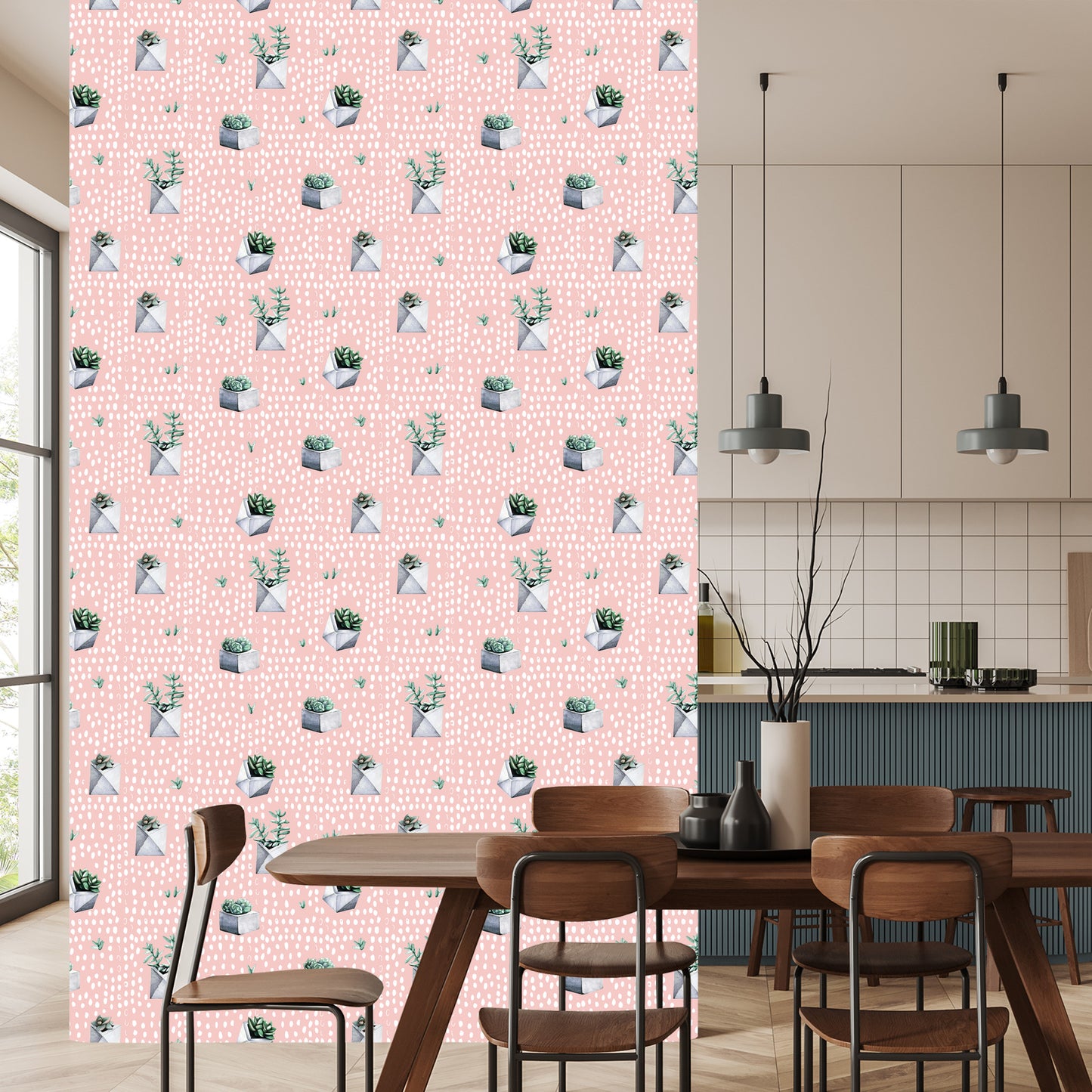 Wallpaper Cacti In Pots