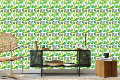 Wallpaper Forest Leaves