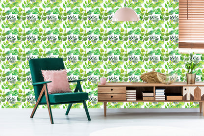 Wallpaper Forest Leaves