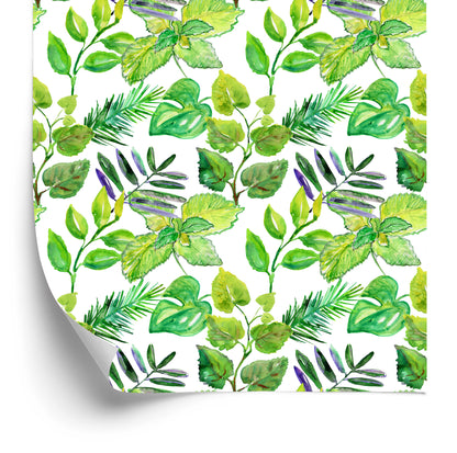Wallpaper Forest Leaves