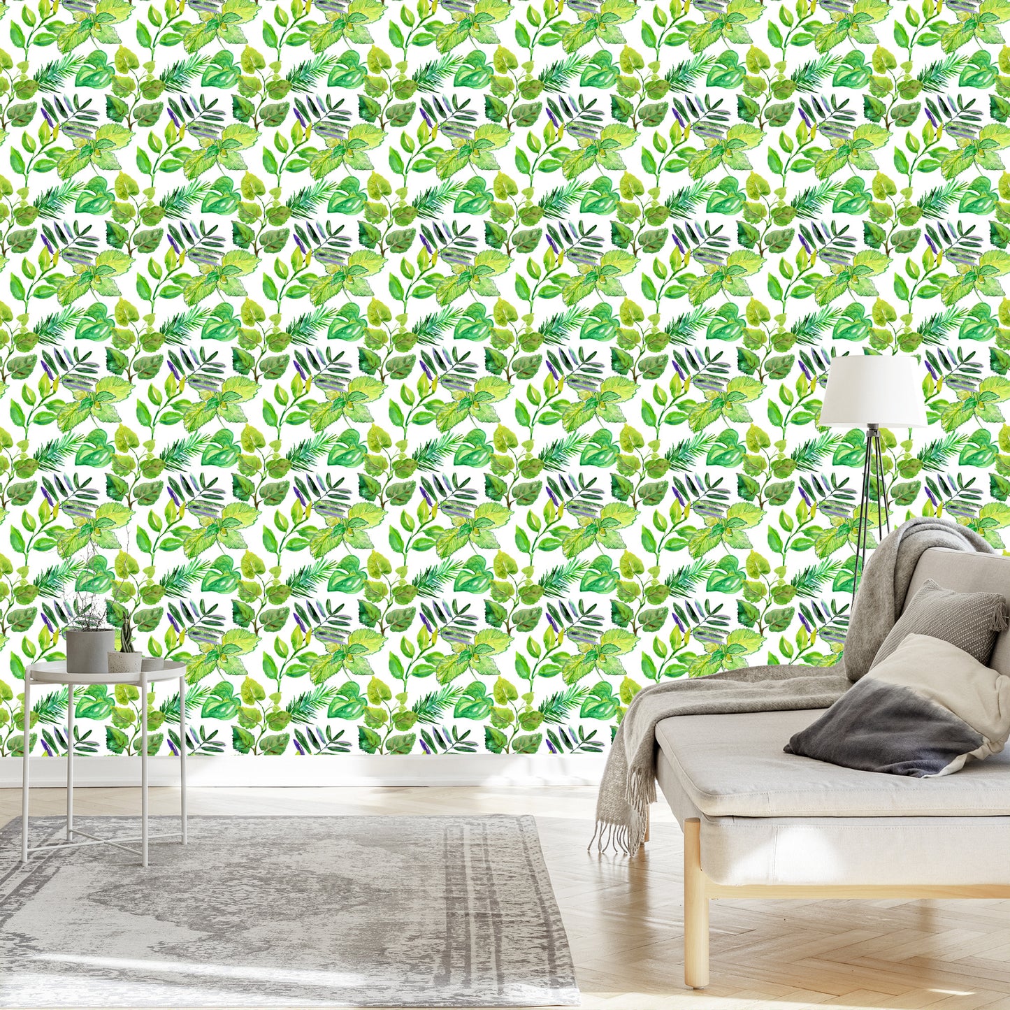 Wallpaper Forest Leaves