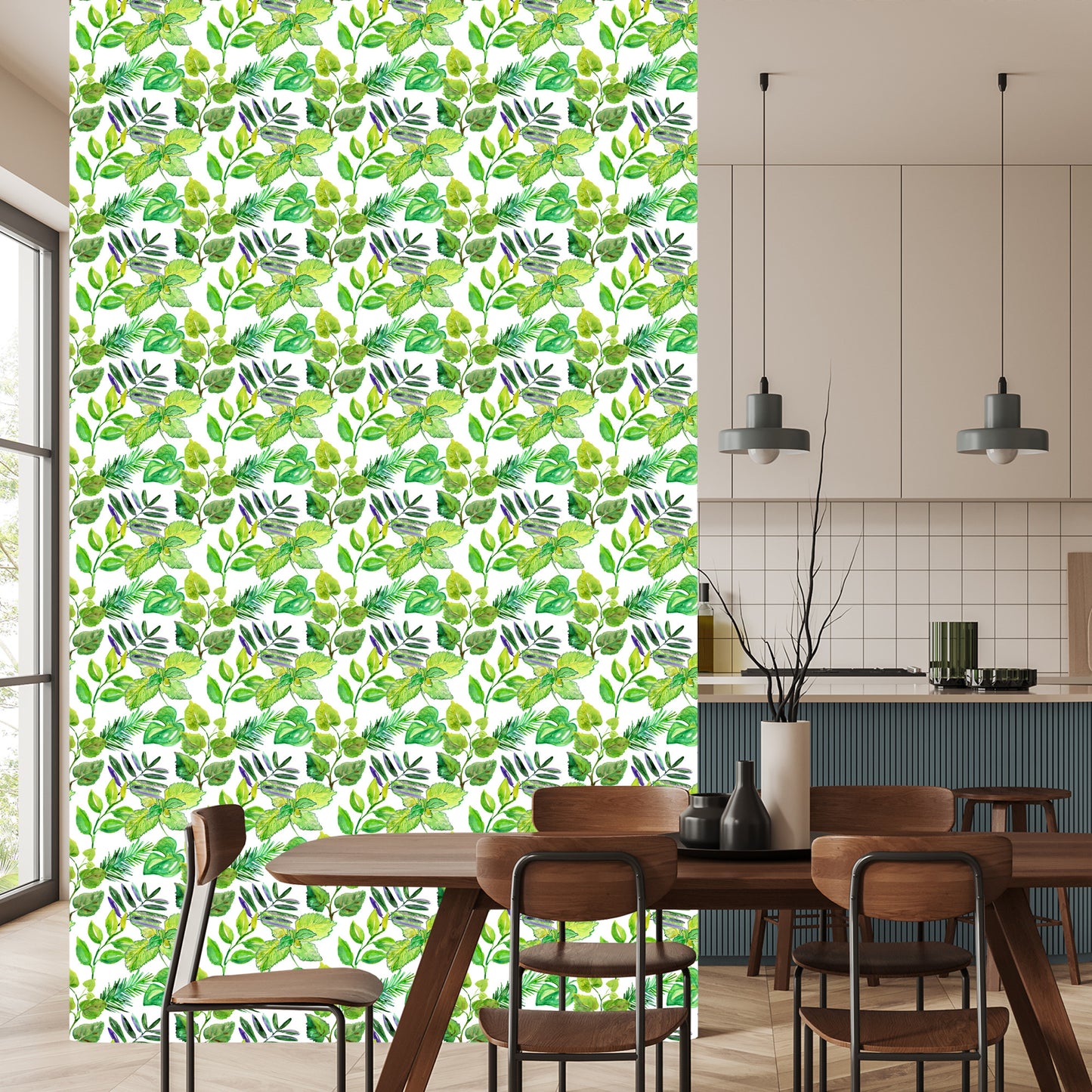 Wallpaper Forest Leaves