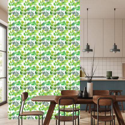 Wallpaper Forest Leaves