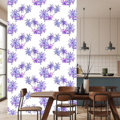 Wallpaper Colorful Palm Trees For Forest For Living Room Office
