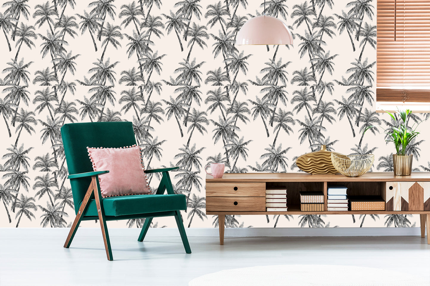 Wallpaper Palm Trees Forest Leaves Nature For Office
