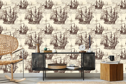 Wallpaper Historic Sailing Ships