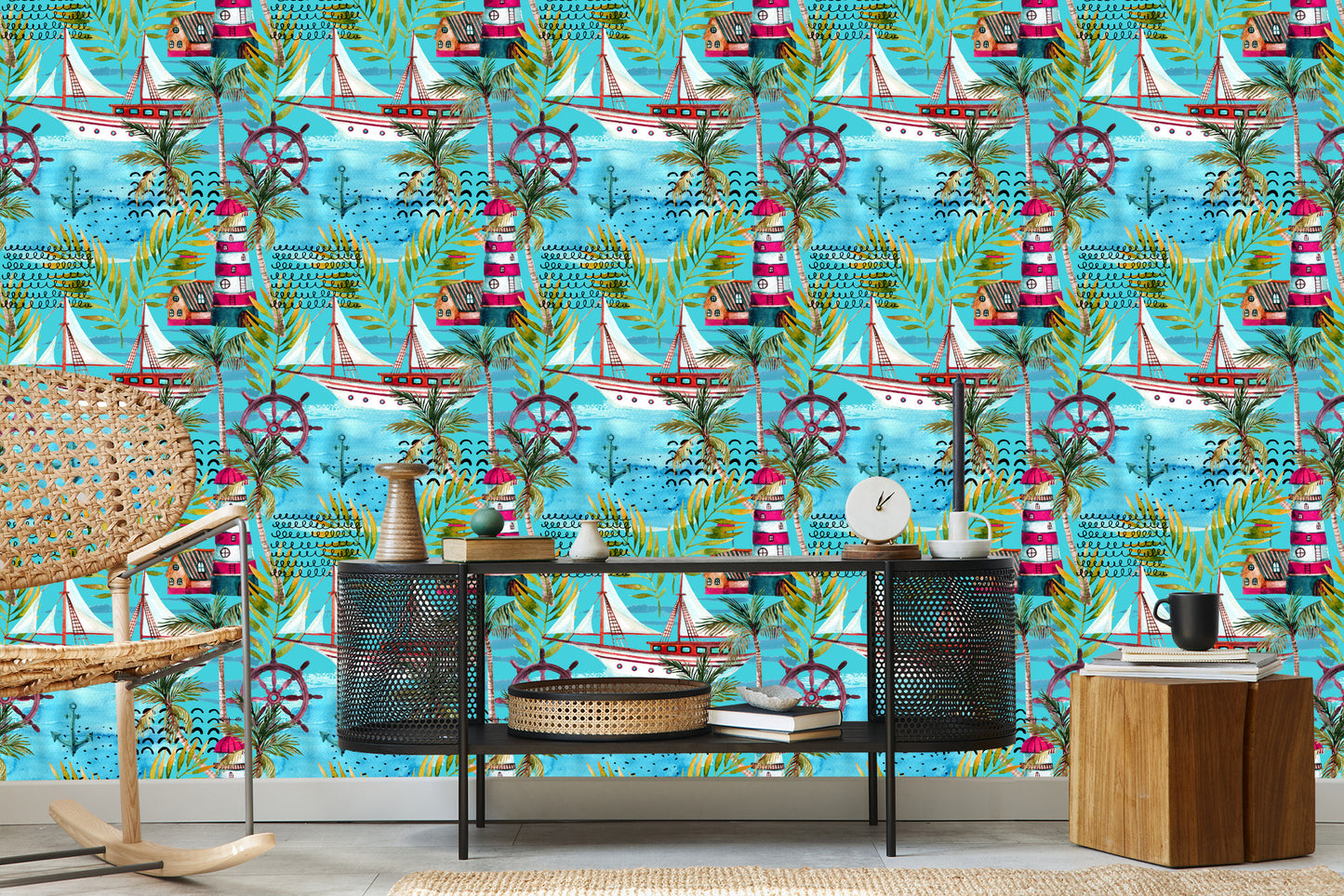 Wallpaper Sailboats W